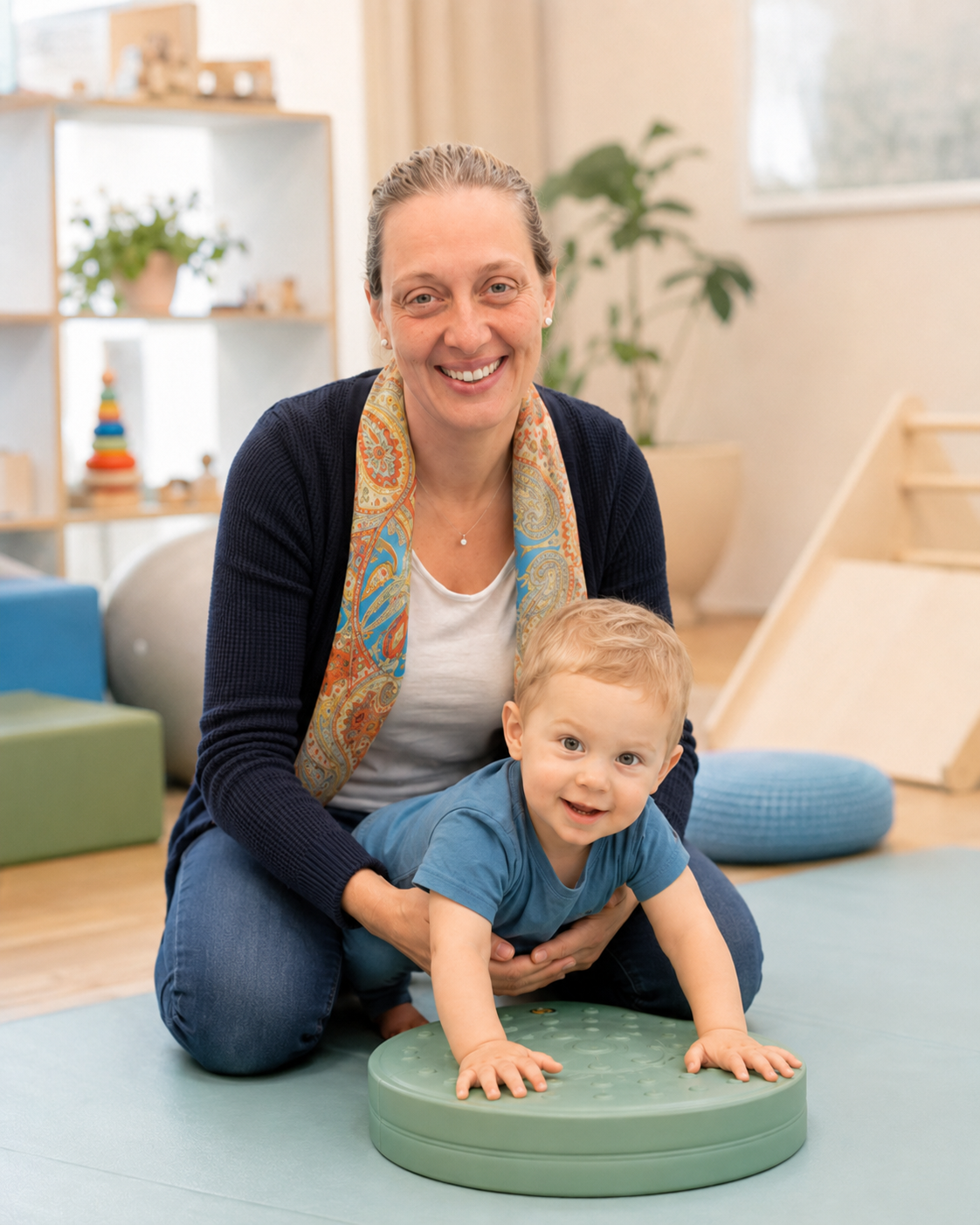Ianthe van der Deijl-Woudenberg, kinderfysiotherapeut en praktijkeigenaar Amersfoort