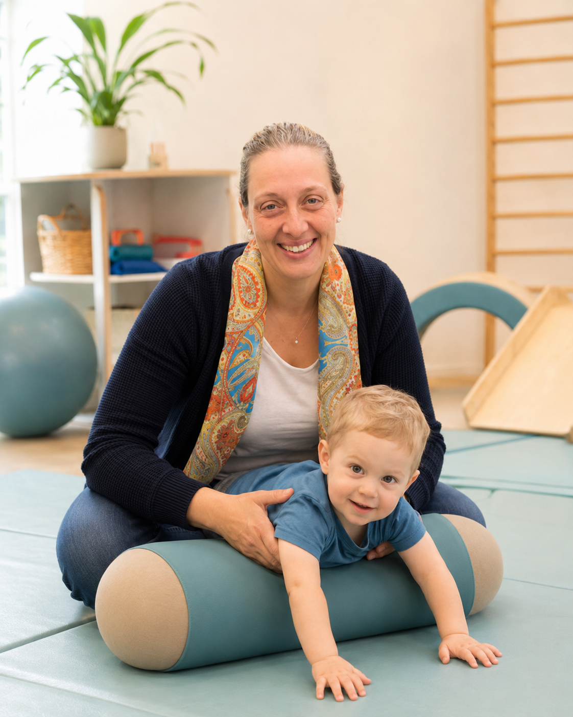 Ianthe van der Deijl-Woudenberg, kinderfysiotherapeut en praktijkeigenaar Amersfoort